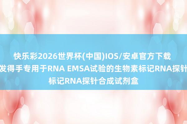 快乐彩2026世界杯(中国)IOS/安卓官方下载 百代生物研发得手专用于RNA EMSA试验的生物素标记RNA探针合成试剂盒