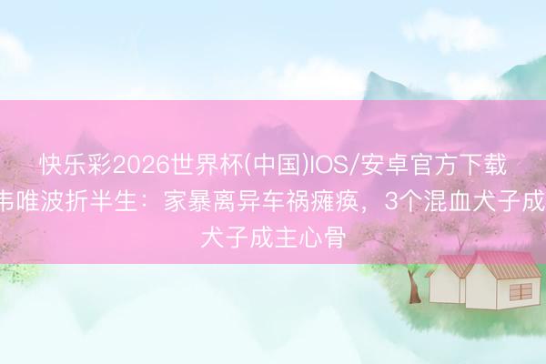 快乐彩2026世界杯(中国)IOS/安卓官方下载 62岁韦唯波折半生:家暴离异车祸瘫痪,3个混血犬子成主心骨
